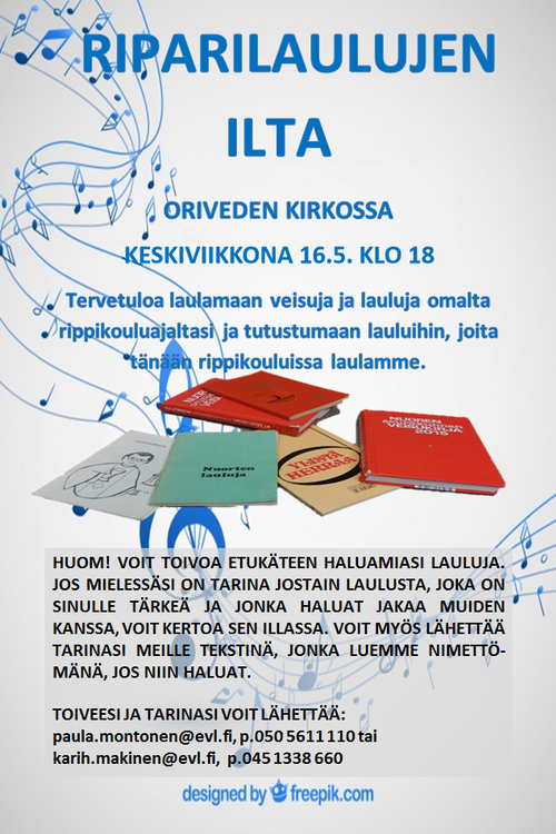 Riparilaulujen ilta Riparilaulujen ilta