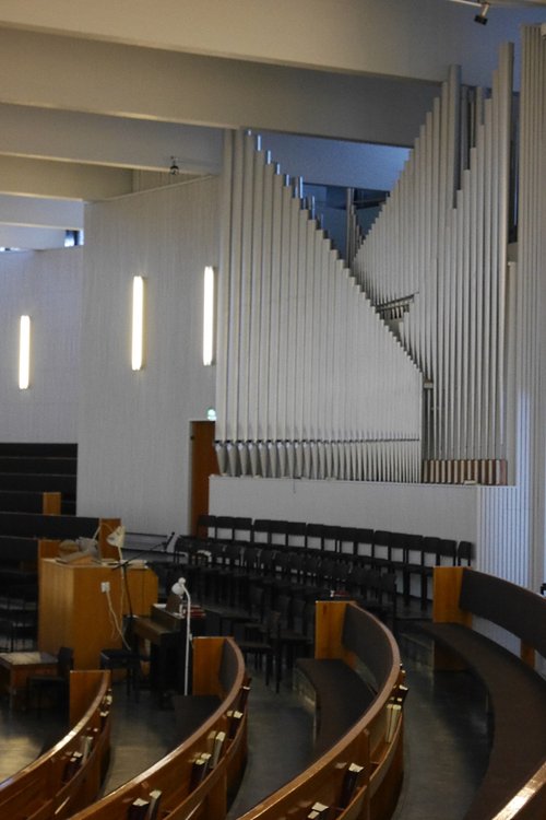 Avaa kuva isommaksi Oriveden kirkon urut. Kuva: Miia Hietanen.