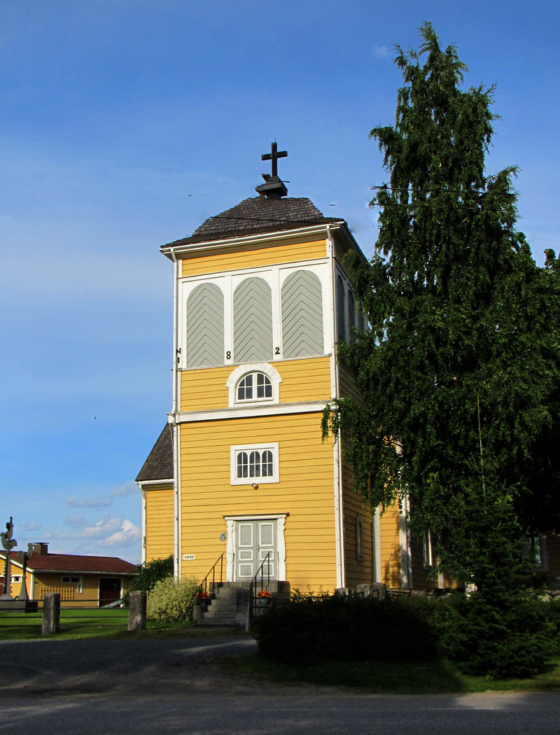 Avaa kuva isommaksi Eräjärven kirkko. Kuva: Raimo Lietsala.